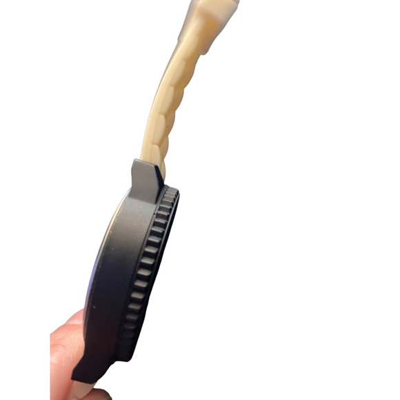 Men's Silicone Band Dressy Casual Hip Hop Fashion Watch Stainless Steel - Picture 4 of 7